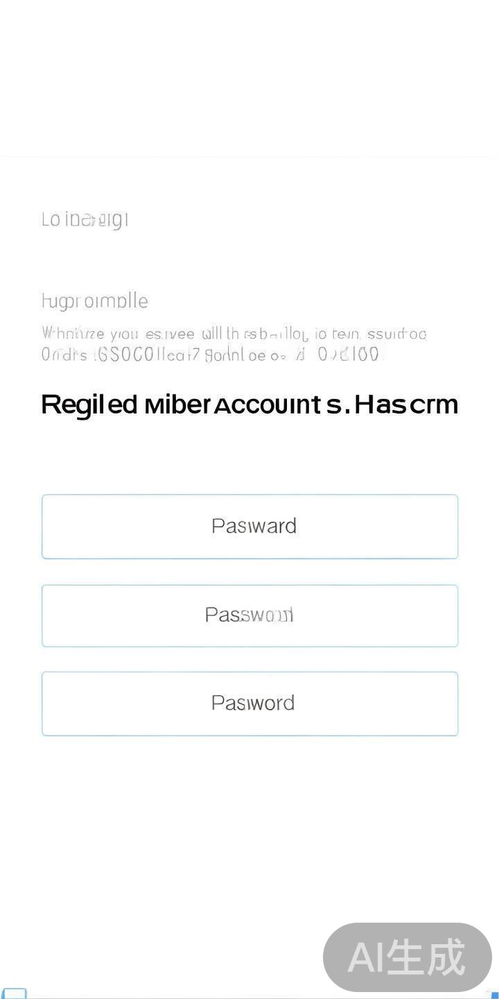 在登录界面，用户需要输入注册时使用的手机号或账号和